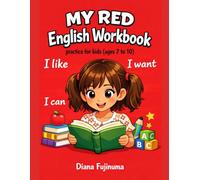 My Red English Workbook: Practice for kids age 7 to 10