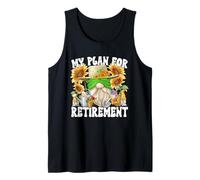 My Retirement Plan Gardening GNOME For Retired Garden Daddy Camiseta sin Mangas