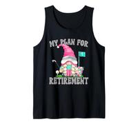 My Retirement Plan Golf Mom GNOME For Retired Grandma Life Camiseta sin Mangas