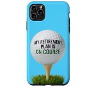 My Retirement Plan Is On Course Funny Golf Carcasa para iPhone 11 Pro MAX