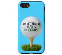 My Retirement Plan Is On Course Funny Golf Carcasa para iPhone SE (2020) / 7/8