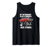 My Retirement Plan Is On Jack Stands Muscle Car Camiseta sin Mangas