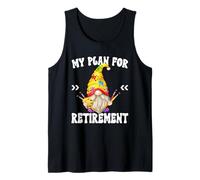 My Retirement Plan Is Painting GNOME Retired Grandpa Life Camiseta sin Mangas