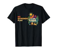 My Retirement Plan RV Camping Adventure Campfire Al Aire Libre Camiseta