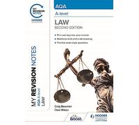 My Revision Notes: AQA A Level Law Second Edition