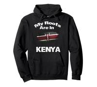 My Roots Are In Kenya with Kenyan Proud Flag - Camiseta de Regalo Sudadera con Capucha