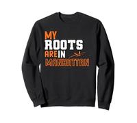 My Roots Are in Manhattan NYC Pride Travel Tee Mujeres Hombres Sudadera