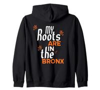 My Roots Are in the Bronx NYC Tee Holiday Pride Mujeres Hombres Sudadera con Capucha