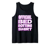 My Rotting in Bed Funny Design Oficial Cama Rotting Bed Love Camiseta sin Mangas