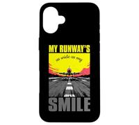 My Runway is as Wide as my Smile Carcasa para iPhone 16 Plus