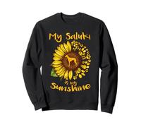 My Saluki Dog is My Sunshine Sunflower Dog Paw Puppy Lover Sudadera