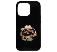 My Sanctuary Has Bookshelves Book Reader Lover Carcasa para iPhone 13 Pro