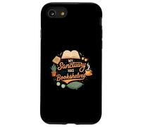 My Sanctuary Has Bookshelves Book Reader Lover Carcasa para iPhone SE (2020) / 7/8