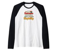 My Sarcasm Depends On Your Stupidity Funny Quote Camiseta Manga Raglan