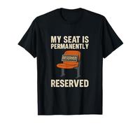 My Seat Is Permanently Reserved Sports Mom Dad Novedad Camiseta