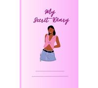 My secret diary, feminine journal book: Color can be customised