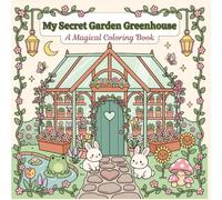My Secret Garden Greenhouse: 40 Adorable Kawaii Coloring Pages - Smiling Potted Plants, Puppies, Frogs, Butterflies & Secret Garden Greenhouse Scenes ... 2 (The Secret Garden Coloring Book Series)