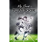 My Secret Playbook: Girls Flag Football Journal & Playbook - Empower Her Game!