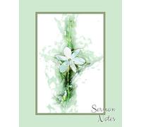 My Sermon Journal: 52 Week, 2 Page Spread Study Notebook for Sunday Devotionals & Worship Homilies