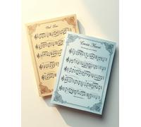 My Sheet Music Journal For Writing Music Lessons, Chord Progressions, Melodies And Personal Song Sketches Daily