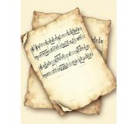 My Sheet Music Notebook For Writing Songs, Instrument Exercises, Music Practice Plans And Creative Song Ideas