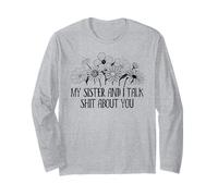 My Sister and I Talk Shit About You Funny Big Sister Sayings Manga Larga