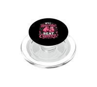 My Sister-In-Law Beat Cancer - Guantes de Boxeo para cáncer de Mama PopSockets PopGrip para MagSafe