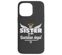 My Sister Is My Guardian Angel She Watches Over Me In Memory Carcasa para iPhone 14 Pro Max
