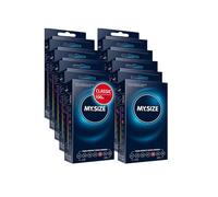 MY.SIZE Classic Condones talla 1 - Ancho 60 mm - 100 unidades - Preservativos premium extra delgados - Ultra sensibles y delicados - Grosor 0,07 mm