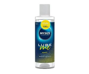 MY.SIZE Lube Me Premium Lubricante Anal 100 ml - Lubricante extra viscoso - Gel lubricante a base de agua - adecuado para juguetes y condones de látex