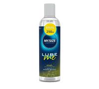 MY.SIZE Lube Me Premium Lubricante Anal 250 ml | Lubricante extra viscoso | Gel lubricante a base de agua | Gel lubricante adecuado para juguetes y condones de látex | Lubricación a base de agua