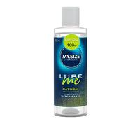 MY.SIZE Lube Me Premium Lubricante Natural 100 ml | Gel lubricante natural y sin olor | Gel de lubricación a base de agua adecuado para juguetes y condones de látex | lubricación a base de agua