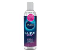 MY.SIZE Lube Me Premium Lubricante Tingly Warming 250 ml | Gel lubricante con efecto cálido y estimulante | Gel lubricación sin olor | Lubricante a base de agua para juguetes y condones de látex