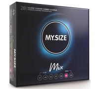 MY SIZE Mix Preservativos 64 Mm 28 Unidades - Ajuste Perfecto Para Mayor Comodidad