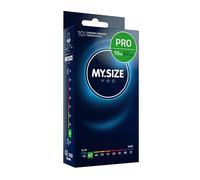 MY.SIZE PRO Condones ÉLITE, talla 1, 47 mm, 10 piezas - Látex Vytex extra puro, fácil de abrir