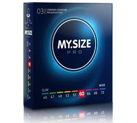 MY SIZE Pro Preservativos 60 Mm - Ajuste Personalizado Para Mayor Comodidad
