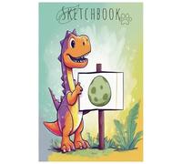 My Sketchbook: With Dinosaurs, drawing for boys and little kids