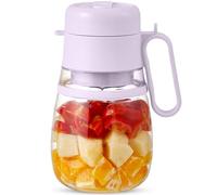 My Smoothies Cup Blender, Cup Blender For Smoothies, Large Capacity Recharge Able Household Multi-Function Juicer(purple)