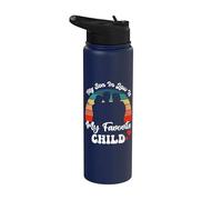 My Son In Law Is My Favorite Child For Women Funny Stainless Steel Insulated Water Bottle