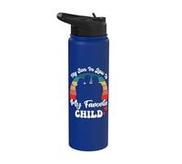 My Son In Law Is My Favorite Child For Women Funny Stainless Steel Insulated Water Bottle