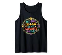 My Son in Law Is My Favorite Child Retro Funny Family Humor Camiseta sin Mangas
