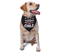 My Son in Law is My Favourite Child Spring Dog Bandanas Boy Bulk Puppy Pañuelo Ajustable Triángulo Suave Baberos Accesorios para Perros Pequeños Medianos Grandes Gatos Blanco
