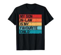 My Son-in-Law Is My Favourite Child. UK Ortografía divertida retro Camiseta