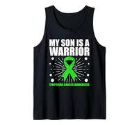My Son Is A Warrior Linfoma Concientización sobre el Cáncer Apoyo Camiseta sin Mangas