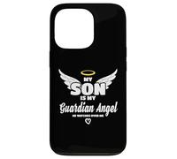 My Son Is My Guardian Angel He Watches Over Me In Memory Carcasa para iPhone 13 Pro