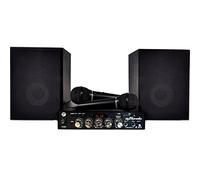 My Song - Karaoke con 2 altavoces HIFI, 1 amplificador de 2 x 50 W y 2 micrófonos, con puerto USB y conexión Bluetooth