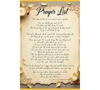 My Special Prayer List Notebook For Writing Prayers, Recording Blessings And Reflecting On Faith Growth Daily