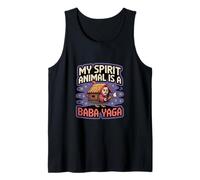 My Spirit Animal es un Baba Yaga Adecuado para Hombres Mujeres. Camiseta sin Mangas