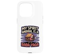My Spirit Animal es un Baba Yaga Adecuado para Hombres Mujeres. Carcasa para iPhone 15 Pro