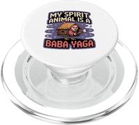 My Spirit Animal es un Baba Yaga Adecuado para Hombres Mujeres. PopSockets PopGrip para MagSafe